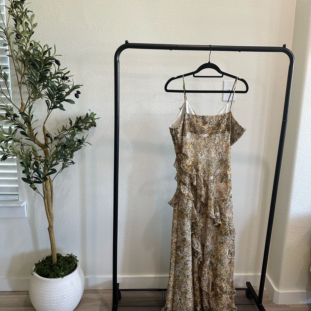 Open Edit - Ruffle Chiffon Dress - Picture 5 of 5